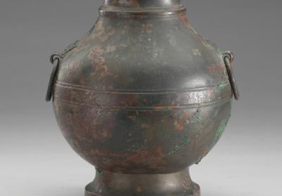图片[2]-Hu jar with animal ring handles, Warring States period (475-221 BCE)-China Archive